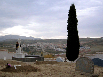 Alhama vista desde el cementrio